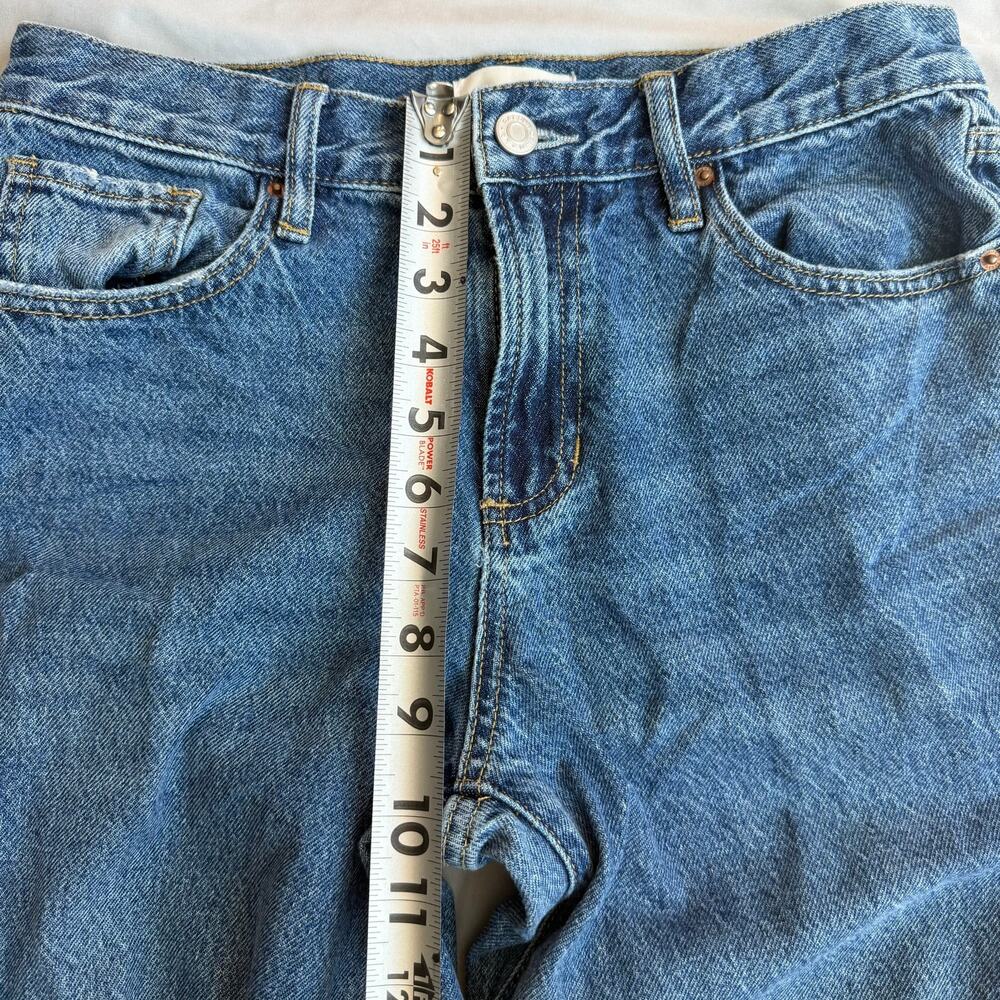 PacSun Lena Super Baggy Jeans Women's Size 25 Blue Wide Leg 100% Cotton Denim - Picture 9 of 14